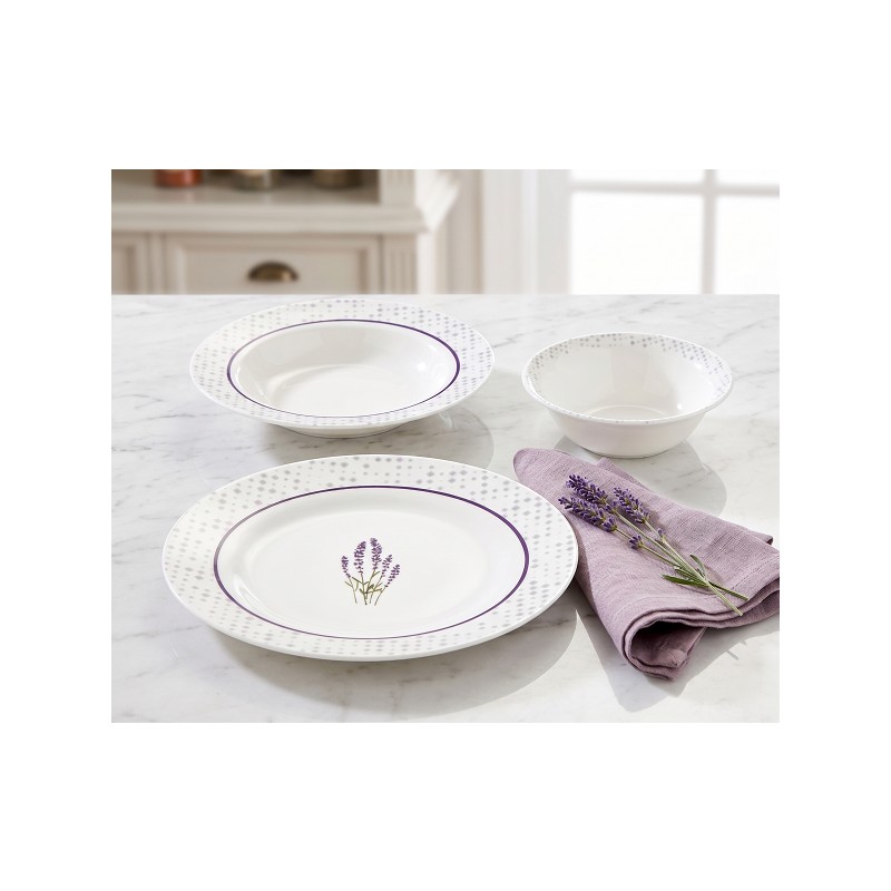 Set 18 vase din portelan, Ø 15, Ø 21 si Ø 26 cm, Grunberg DS185TR thumbnail 4