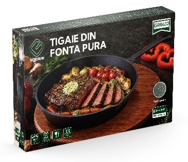 Tigaie din Fontă Pură – 25 cm Cod produs: GR8632 thumbnail 2